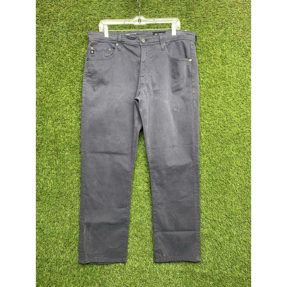 Adriano Goldschmied Pants Mens 36 Blue AG The Everett Slim Straight Chino 36x34